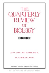 cover of The Quarterly Review of Biology, volume 97 number 4 (December 2022)