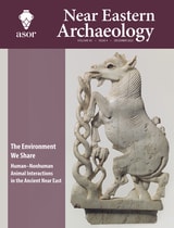 cover of Near Eastern Archaeology, volume 85 number 4 (December 2022)