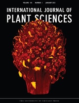 cover of International Journal of Plant Sciences, volume 184 number 1 (January 2023)