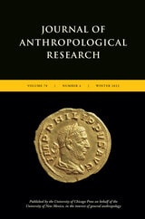 cover of Journal of Anthropological Research, volume 78 number 4 (Winter 2022)