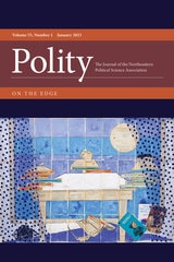 cover of Polity, volume 55 number 1 (January 2023)