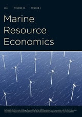 cover of Marine Resource Economics, volume 38 number 1 (January 2023)