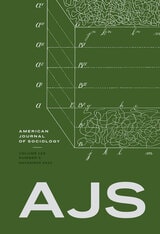 cover of American Journal of Sociology, volume 128 number 3 (November 2022)
