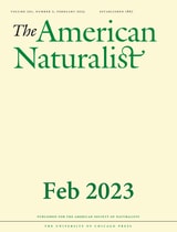 cover of The American Naturalist, volume 201 number 2 (February 2023)