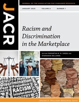 cover of Journal of the Association for Consumer Research, volume 8 number 1 (January 2023)