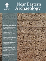 cover of Near Eastern Archaeology, volume 86 number 1 (March 2023)