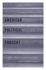cover of American Political Thought, volume 12 number 1 (Winter 2023)