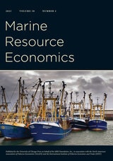 cover of Marine Resource Economics, volume 38 number 2 (April 2023)
