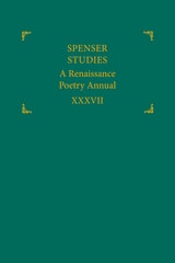 cover of Spenser Studies, volume 37 number 1 (2023)