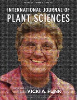 cover of International Journal of Plant Sciences, volume 184 number 5 (June 2023)
