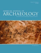 cover of American Journal of Archaeology, volume 127 number 3 (July 2023)