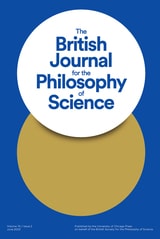 cover of The British Journal for the Philosophy of Science, volume 74 number 2 (June 2023)
