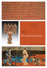 cover of Art Documentation: Journal of the Art Libraries Society of North America, volume 41 number 2 (Fall 2022)