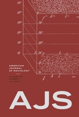 cover of American Journal of Sociology, volume 129 number 1 (July 2023)
