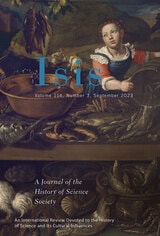 cover of Isis, volume 114 number 3 (September 2023)