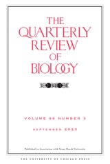 cover of The Quarterly Review of Biology, volume 98 number 3 (September 2023)