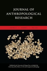 cover of Journal of Anthropological Research, volume 79 number 3 (Fall 2023)