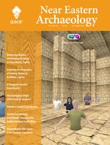 cover of Near Eastern Archaeology, volume 86 number 3 (September 2023)
