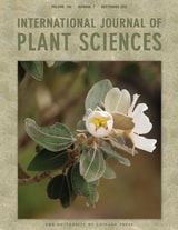 cover of International Journal of Plant Sciences, volume 184 number 7 (September 2023)