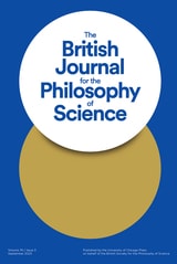 cover of The British Journal for the Philosophy of Science, volume 74 number 3 (September 2023)