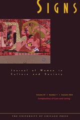 cover of Signs: Journal of Women in Culture and Society, volume 49 number 1 (Autumn 2023)