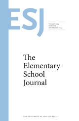 cover of The Elementary School Journal, volume 124 number 2 (December 2023)