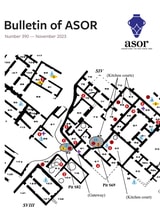 cover of Bulletin of the American Society of Overseas Research, volume 390 number 1 (November 2023)