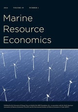 cover of Marine Resource Economics, volume 39 number 1 (January 2024)
