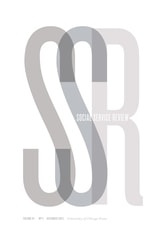 cover of Social Service Review, volume 97 number 4 (December 2023)
