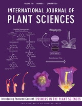 cover of International Journal of Plant Sciences, volume 185 number 1 (January 2024)