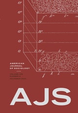 cover of American Journal of Sociology, volume 129 number 3 (November 2023)