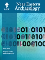 cover of Near Eastern Archaeology, volume 87 number 1 (March 2024)