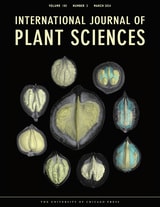 cover of International Journal of Plant Sciences, volume 185 number 2 (March/April 2024)