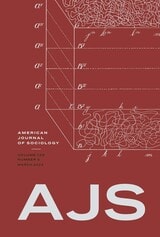 cover of American Journal of Sociology, volume 129 number 5 (March 2024)