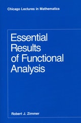 cover of Essential Results of Functional Analysis