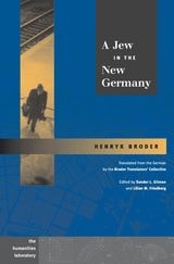cover of A Jew in the New Germany