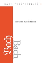 cover of Bach Perspectives, Volume 1