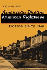cover of American Dream, American Nightmare: Fiction since 1960