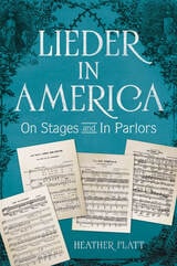 cover of Lieder in America: On Stages and In Parlors