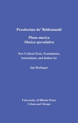 cover of Prosdocimo de' Beldomandi's Musica Plana and Musica Speculativa