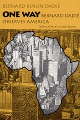 cover of One Way: BERNARD DADIE OBSERVES AMERICA