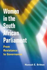 cover of Women in the South African Parliament: FROM RESISTANCE TO GOVERNANCE