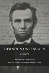 cover of Herndon on Lincoln: Letters