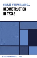 cover of Reconstruction in Texas