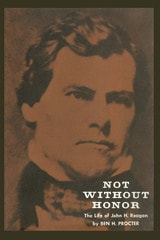 cover of Not Without Honor: The Life of John H. Reagan