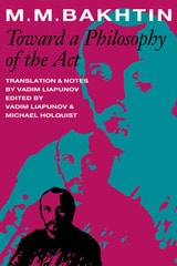 cover of Toward a Philosophy of the Act