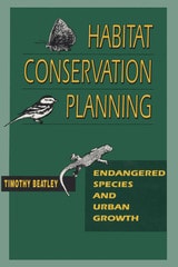 cover of Habitat Conservation Planning: Endangered Species and Urban Growth