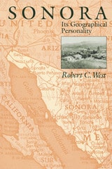 cover of Sonora: Its Geographical Personality