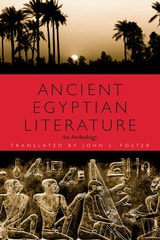 cover of Ancient Egyptian Literature: An Anthology