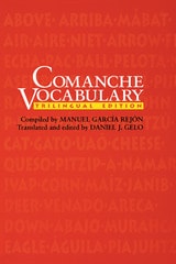 cover of Comanche Vocabulary: Trilingual Edition